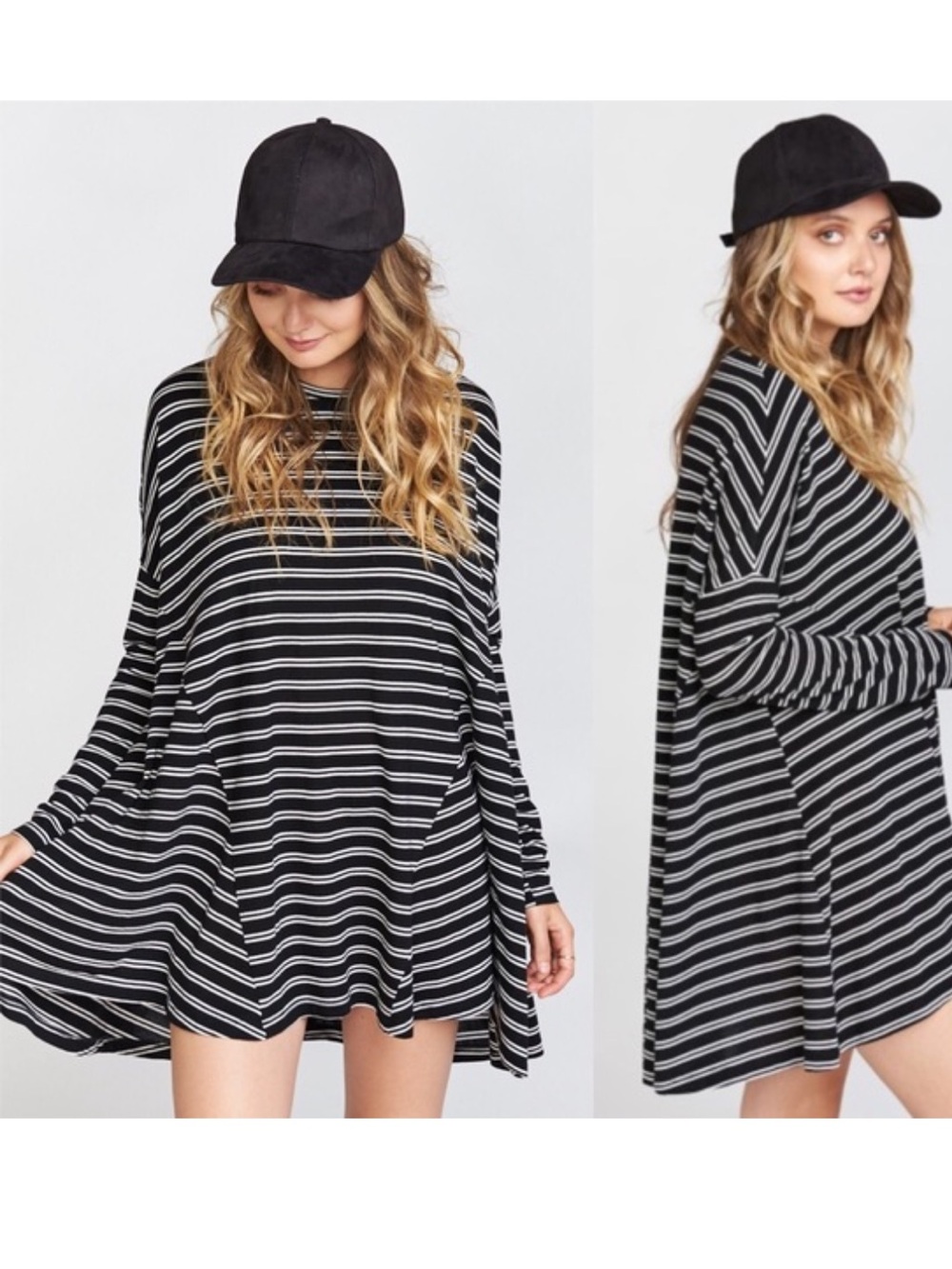 Show Me Your Mumu Will Tunic Strike Stripe Size Small EUC